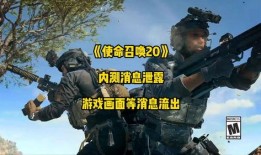 使命召唤的最新爆料视频,揭秘最新爆料视频，全新玩法与剧情前瞻